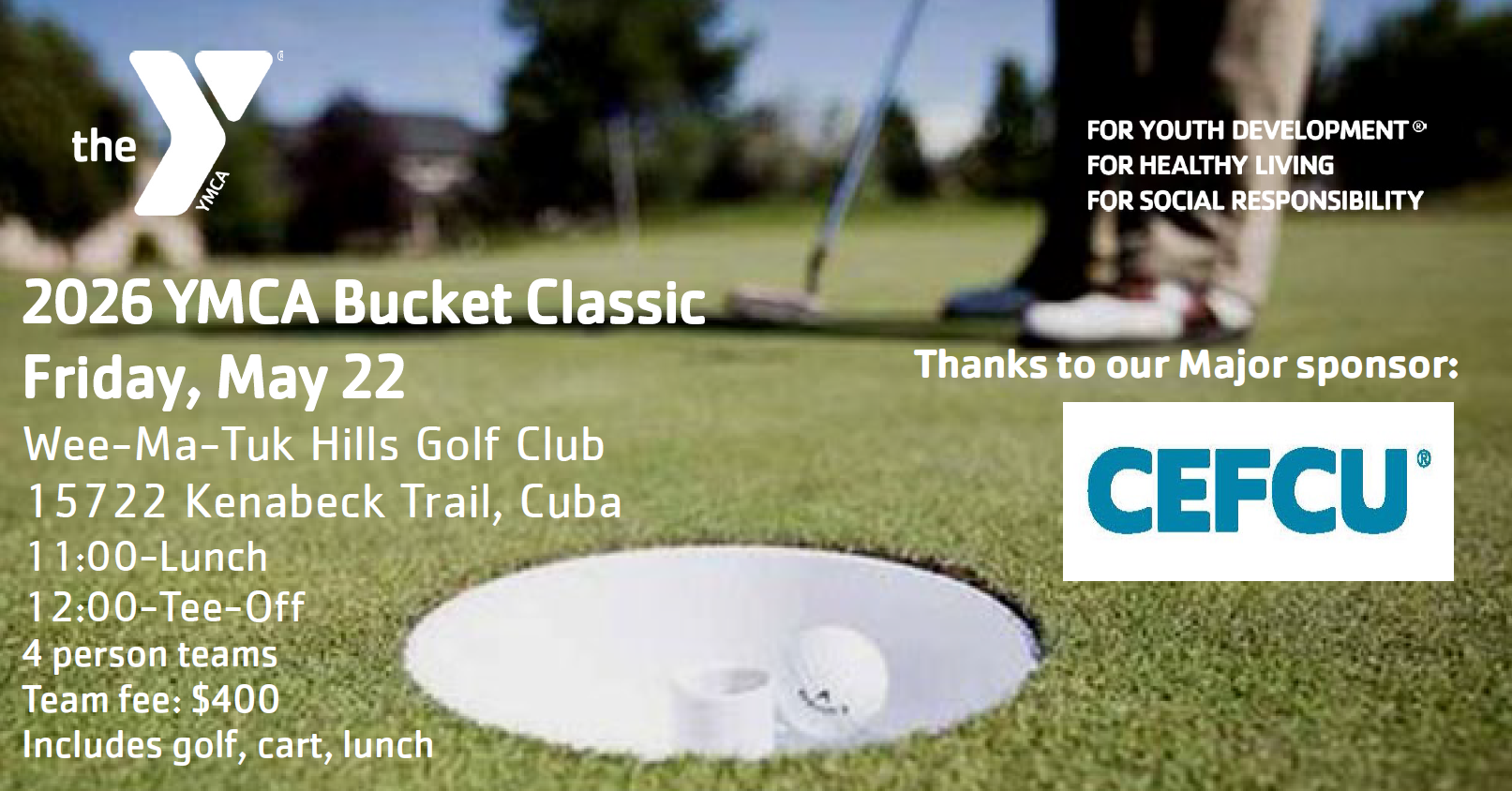 2026 Canton Family YMCA Golf Fundraiser